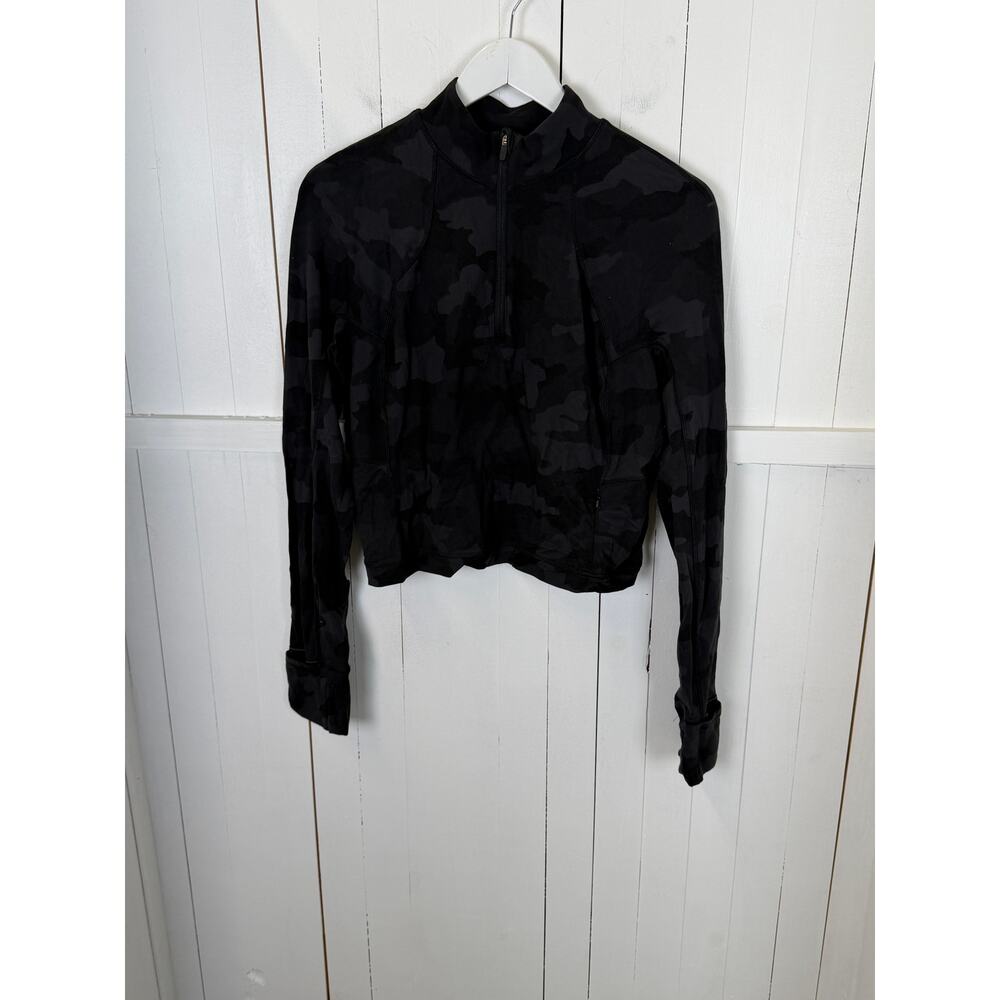 Lululemon Black Camo Jacket